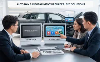 Navigation and infotainment upgraders